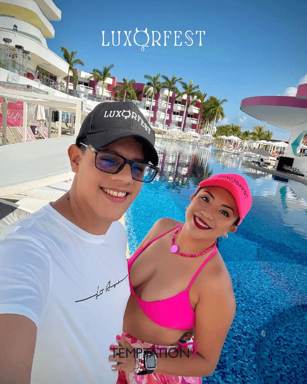 Lu & Leo en Temptation Cancún