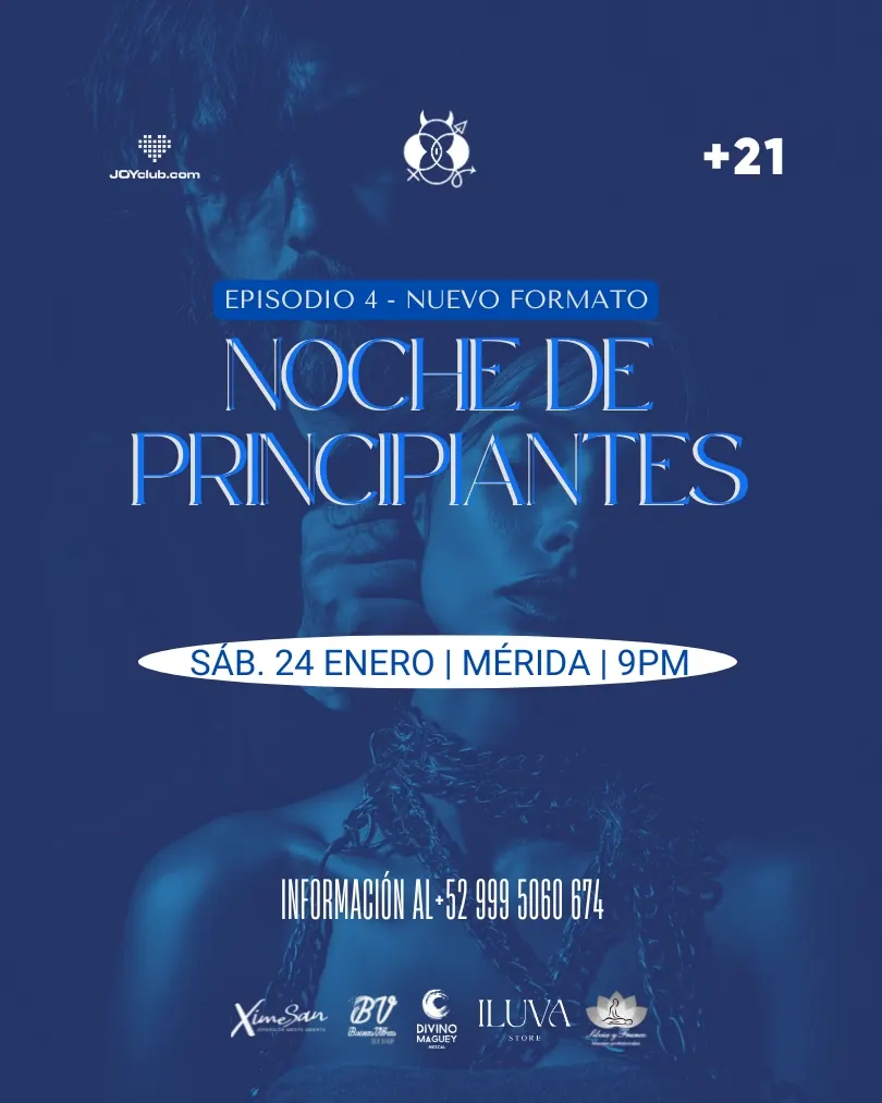 Flyer Noche de Principiantes