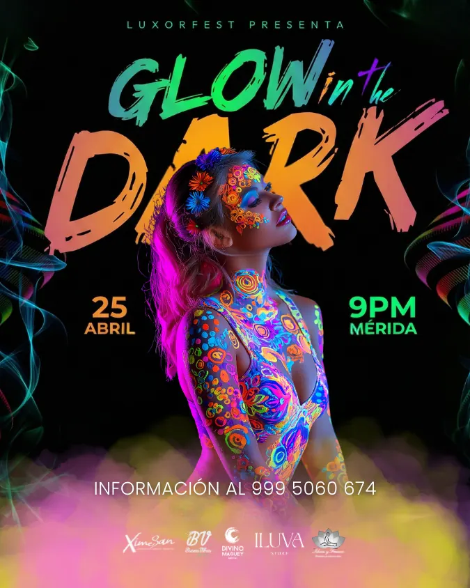 Flyer Glow in the Dark