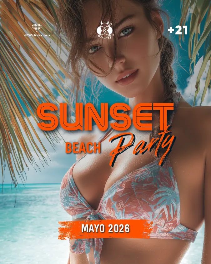 Flyer Sunset Beach Party