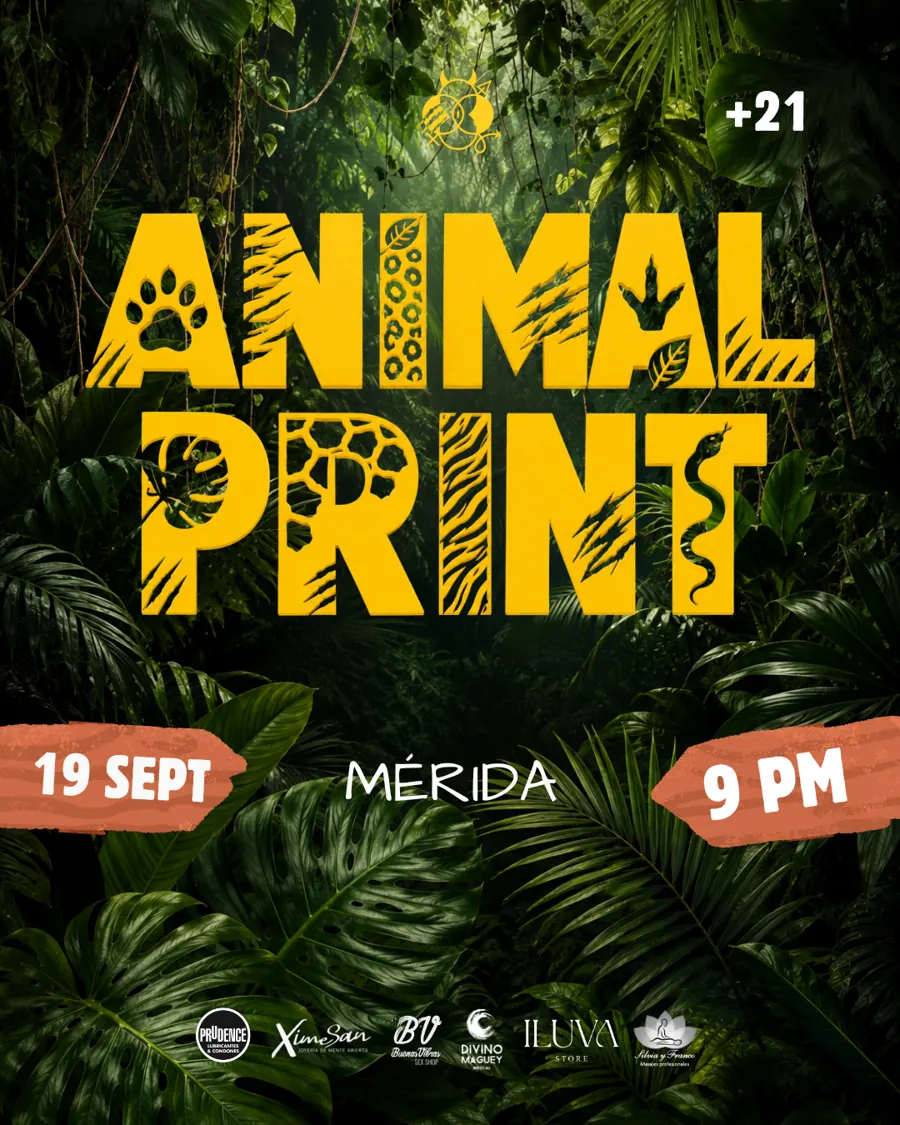 Flyer Animal Print