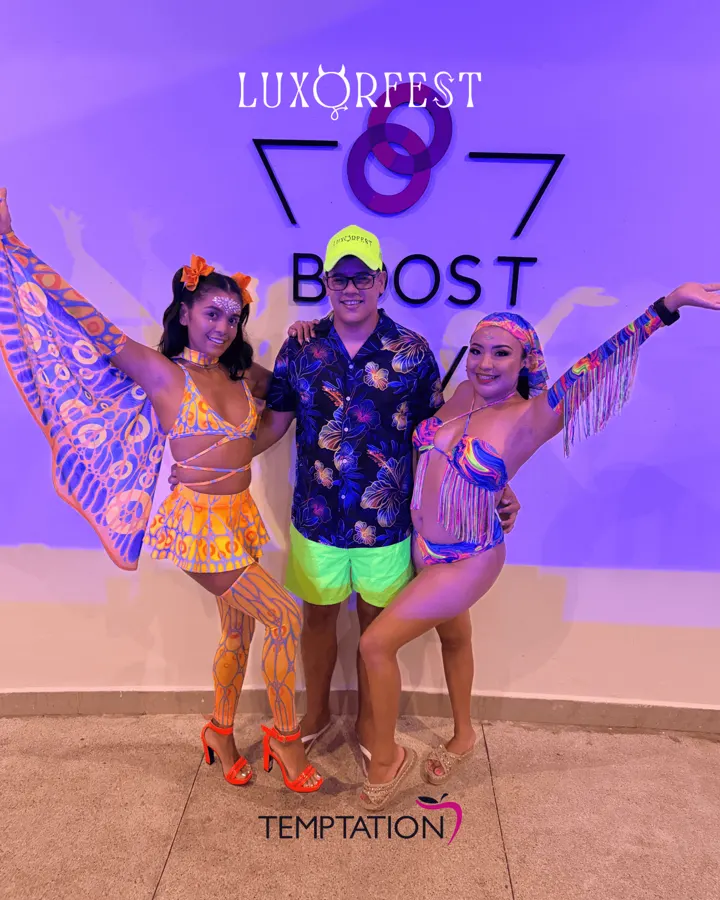 Noche temática de la comunidad Luxorfest en Temptation